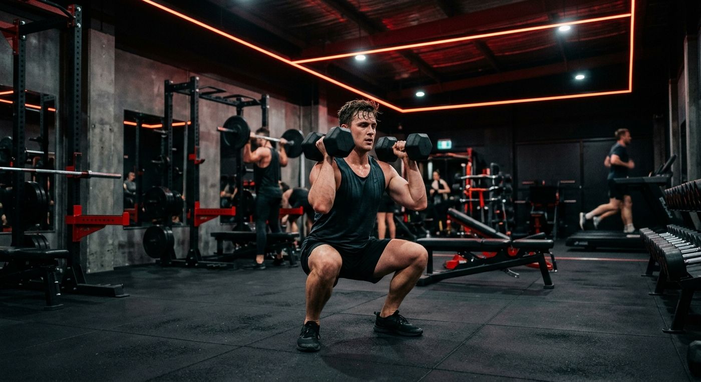 General fitness training at Mega Gym